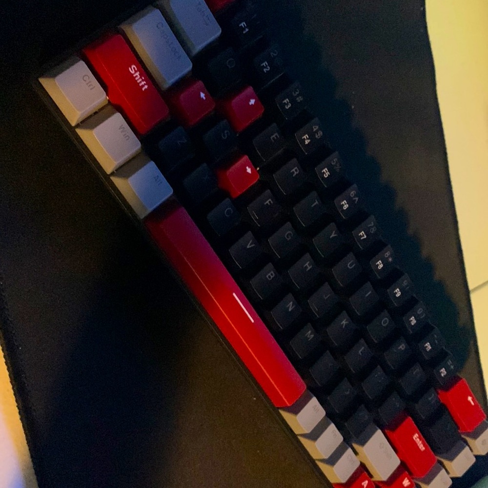 I only had this kbm for like 1 month and hardly used it basically brand new